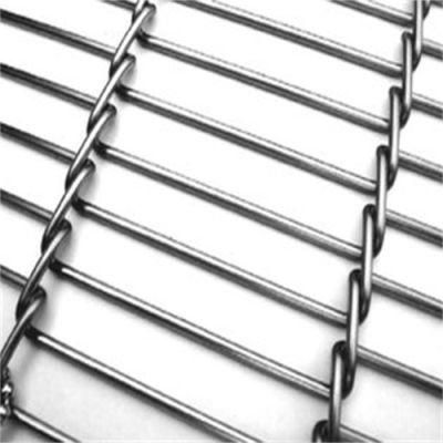 Metal Flat Strip Transmission Wire Mesh Belt