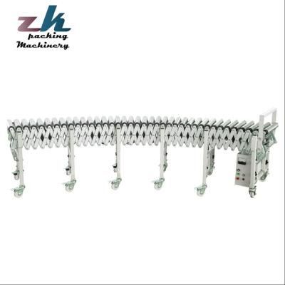 Flexible Expandable Roller Conveyor with Telescopic Conveyor System