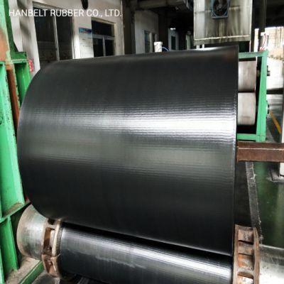 Solid Woven Pvg/PVC Conveyor Belt with Good Quality Intended for Bulk Transfer Station