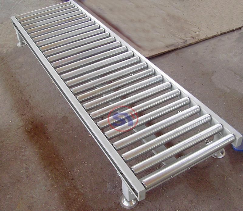 Non-Power Roller Bed Conveyor Gravity Conveyor for Palletizing
