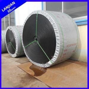 Black Rubber 1600s Fire Resistance PVC Transport Conveyor Belt