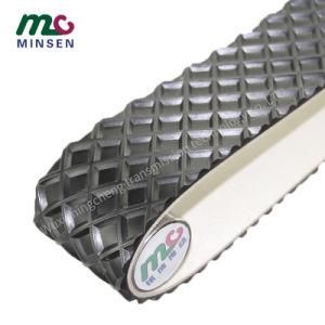 Factory Custom Big Diamond Bottom and Smooth Surface PVC Conveyor Belt Woodworking Machinery Conveyor Belt
