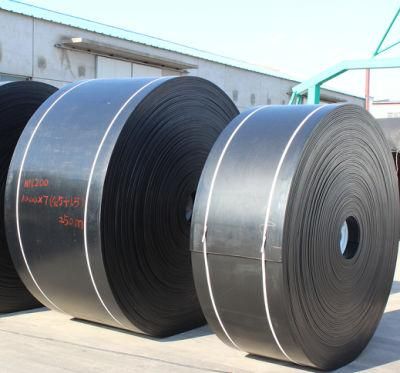 as Standard Cut Edge Steel Cabe Conveyor Belts Alkalid Resistant for Fertilizer Plant