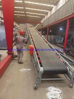 China Manufacturers Yilun Durable Mobile Roller Conveyor System Machine Belt Conveyor