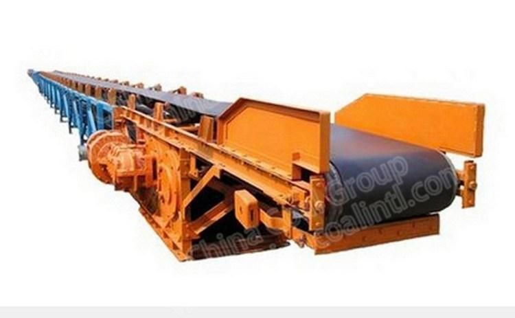 5.5-7.5kw Wide Conveyor Rubber Belt Conveying Machine