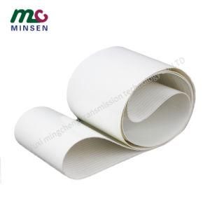 Factory 1.3mm Food Anti-Adhesion and Anti-Oil Annular PU Conveyor Belt Is Supplied by The Manufacturer