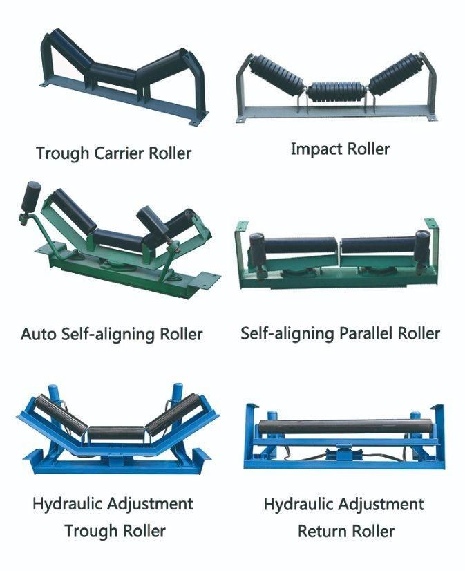 Belt Conveyor Roller Idler, Carrier Idler