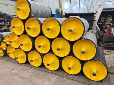 Conveyor Belt Steel Motor Drive Drum Pulleys Gravity Driving Drum