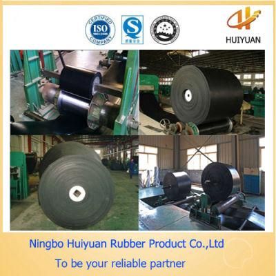 Polyester/Ep Fabric Rubber Belt From China Conveyor Belt Manufacturer