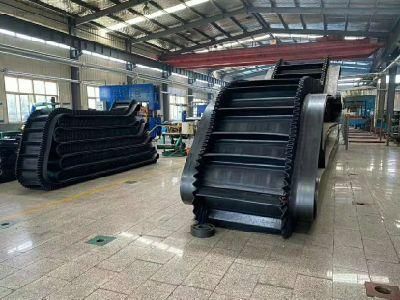 Corrugate Heat Resistance Sidewall Conveyor Belting for Coal Mining