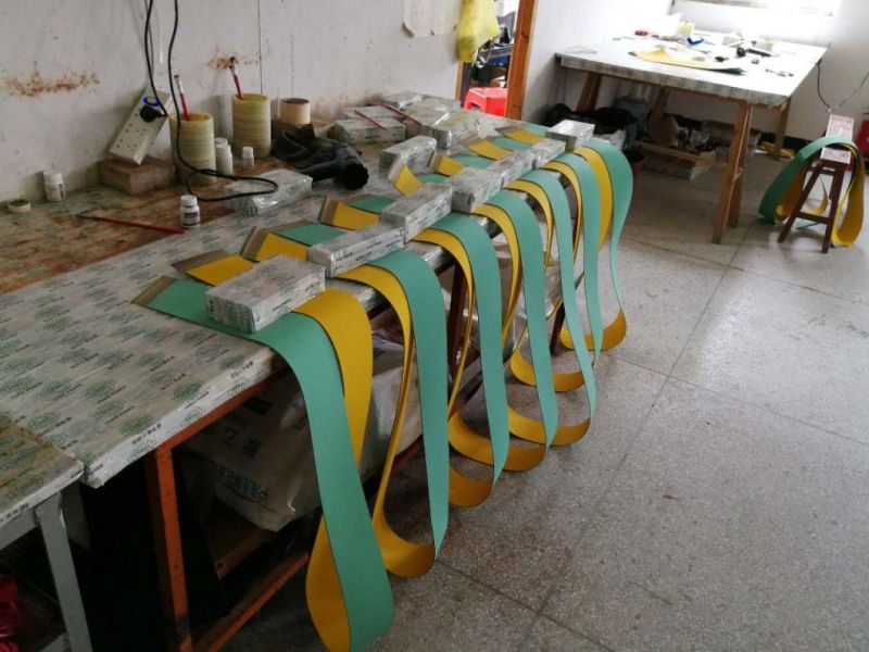 China Good Quality Customized 2.0mm Green Smooth PVC Belt for Logistics Conveyors
