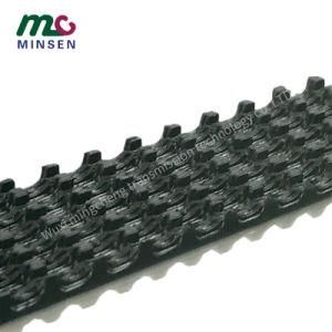 Grass PVC Conveyor Belt Black Rubber Belt PVC Grip Top Conveyor Belt