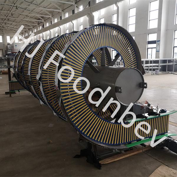 Vertical Lift Conveyor/Vibrating Screw Elevator/Spiral Vibrating Conveyor for Boxes Transfer