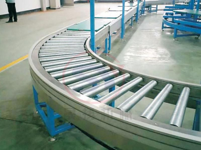 Factory Supply Gravity Motorised Roller Conveyor for Bulk Cargo Transmission System