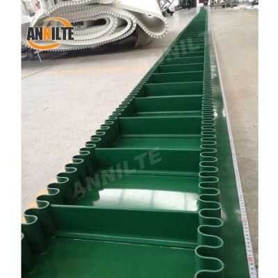Annilte Sidewall Cleated PVC Conveyor Belt