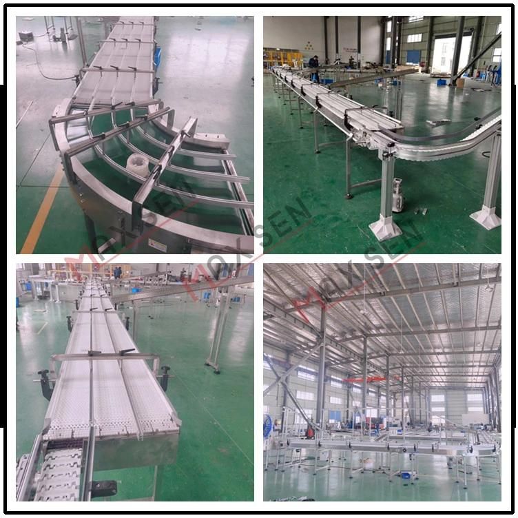 Maxsen 2021 Plastic Modular Belt Conveyor Modular Assembly Belting Conveyor for Food Industry