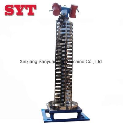 304 Stainless Steel Vibrating Spiral Elevator for Cooling Plastic Granules