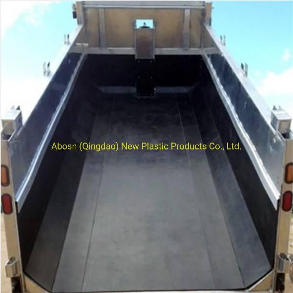 Trailer Bed UHMWPE Liner Sheet UHMWPE Coal Bunker Liner