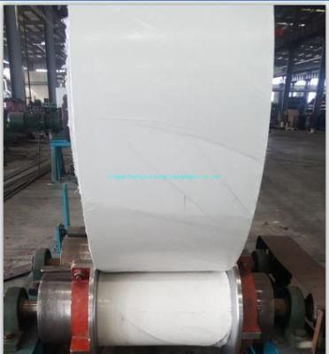 White Rubber Belts Conveyor System for Food Grade