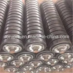 Rubber Impact Carrier Conveyor Rollers Idler