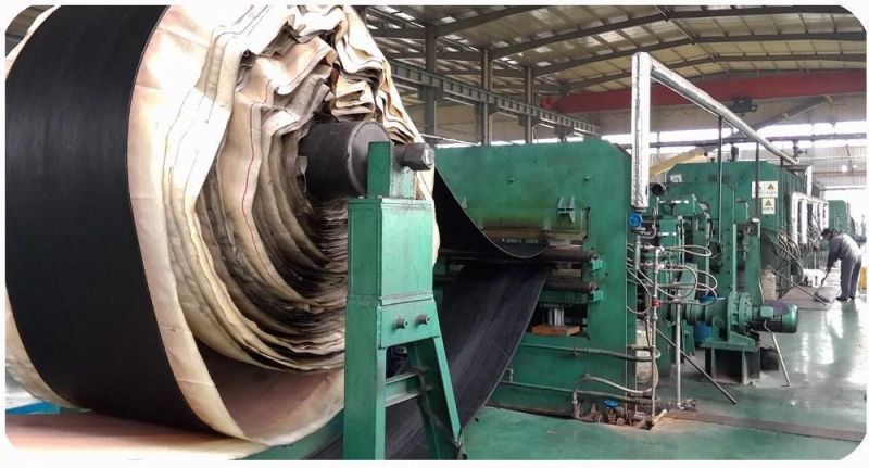 Industrial Machine Roller Conveyor Rubber Conveyor Belt
