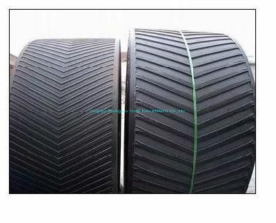 Grooved Pattern Rubber Conveyor Belt for Australian Cement Plant