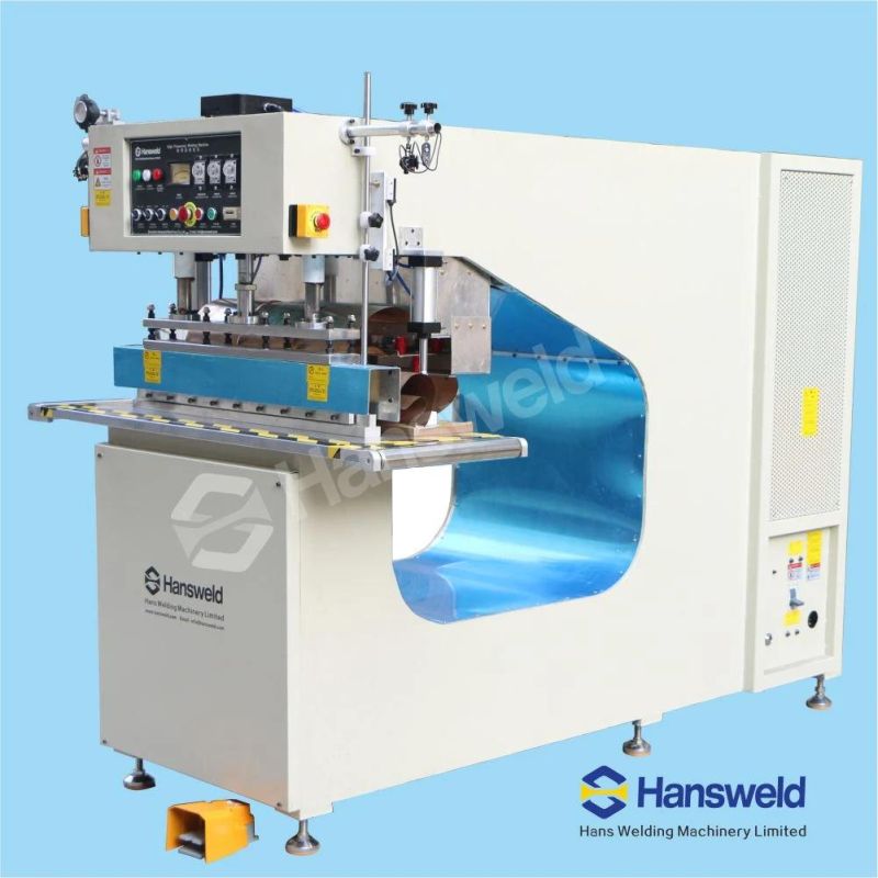 High Frequency Roller Welding Machine Automatic Manufacturing High Frequency PVC Membrane Curtains Welder Seam Sealer PVC Coated Fabric Welding Machine
