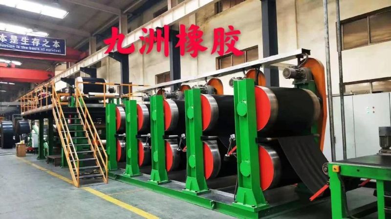 Jiuzhou Patterned Rubber Conveyor Belt