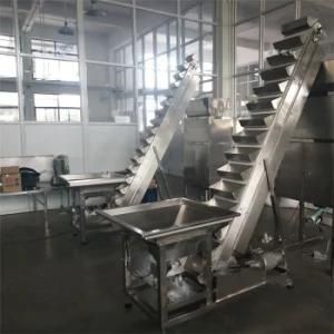 1.9m Lifting Height Vertical Stainless Steel Food Grade Rice Seed Bucket Elevator Price