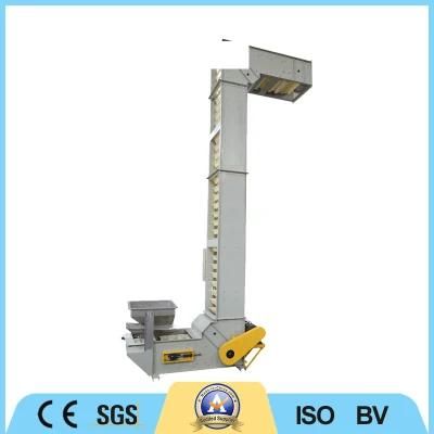 Z Type Chain Continuous Stainless Steel Grain Elevator Bucket Conveyor