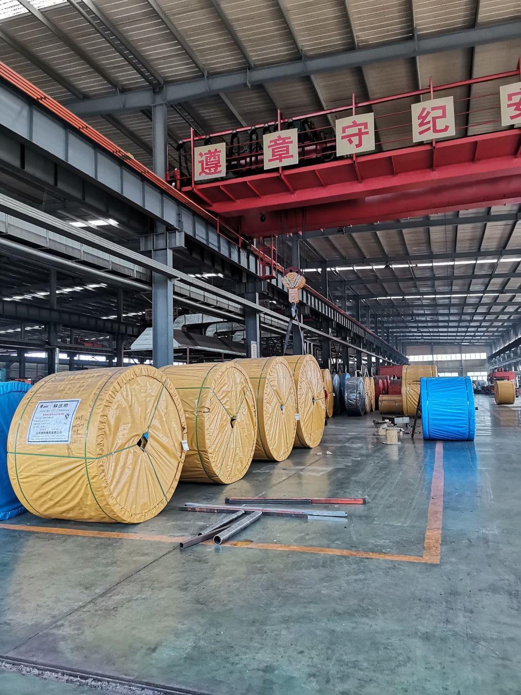 Industrial Heat/Tear/Wear/Fire Resistant Ep Nn Ee Pn Piw Fabric Rubber Conveyor Belt/Sidewall Conveyor Belt/Chevron Transmission Crusher Mesh Conveyor Belt