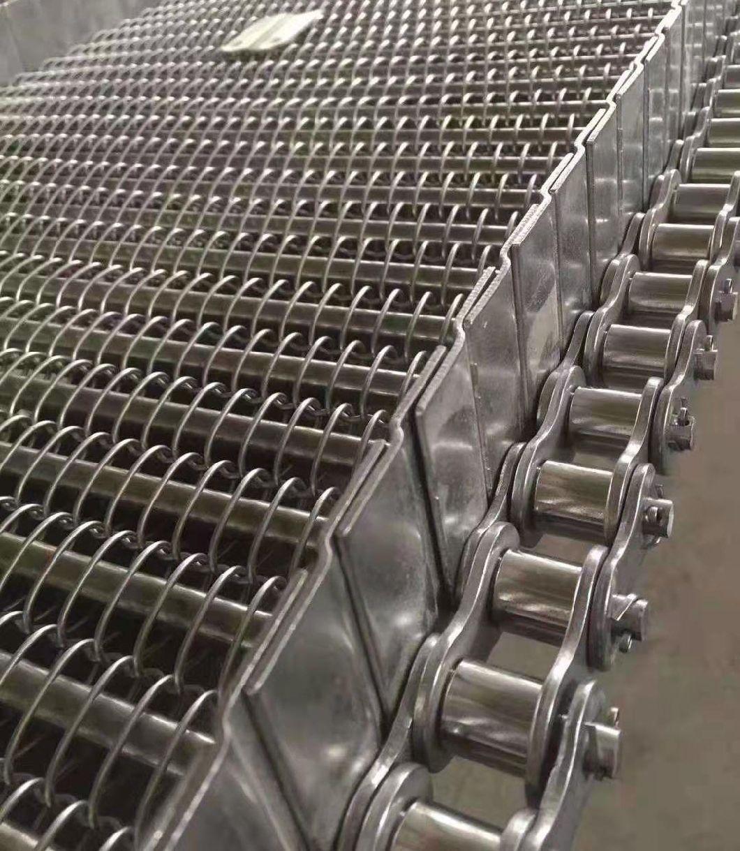 Conveyor Wire Mesh Belt Conveyor Systems for Pizza Oven Chocolate Enrober Bakery