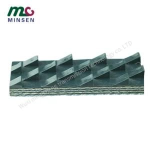 Manufacturers Supply Professional One Way Saw Tooth Pattern Non-Slip PVC Conveyor Belt