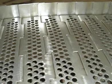 Made in China Perforated Metal Plate Conveyor Belt