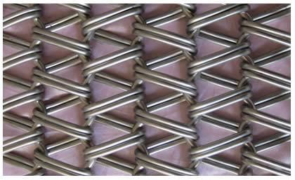 Metal Dutch Weave Wire Mesh Spiral Conveyor Brazing Belt