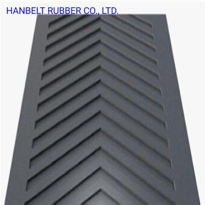 High Quality Flame Retardant Chevron Pattern Rubber Conveyor Belt