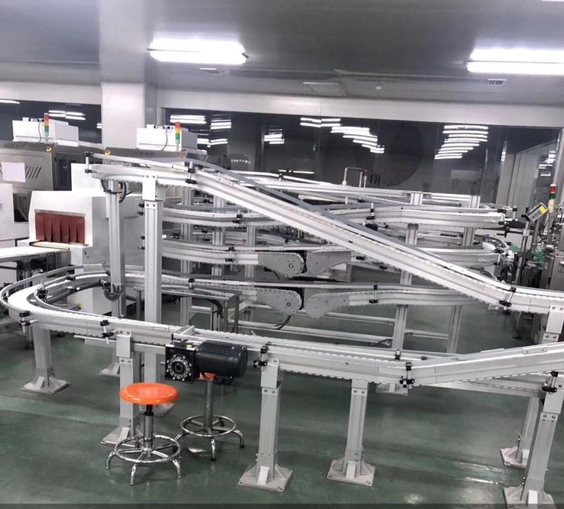 ASTM Standard Stainless Steel Chain Belt Conveyor Manufacturer/Hanging Chain Conveyor