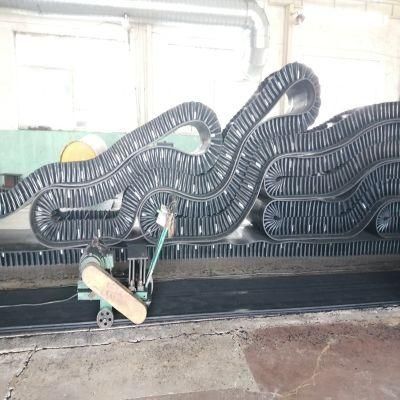 Sidewall Corrugated Conveyor Belt with High Strong for Industry