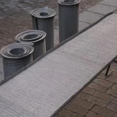 High Temperature 304 Stainless Steel Chain Spiral Conveyor Belt / Metal Balance Weave Wire Mesh Belt Conveyor Mesh Belt Price