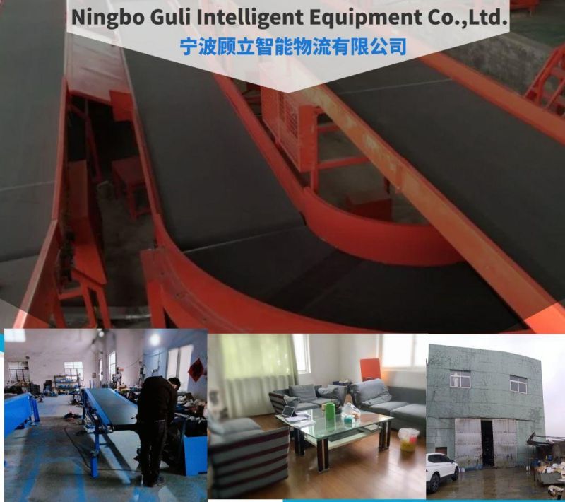 20FT Container Loading Unloading Belt Conveyor System