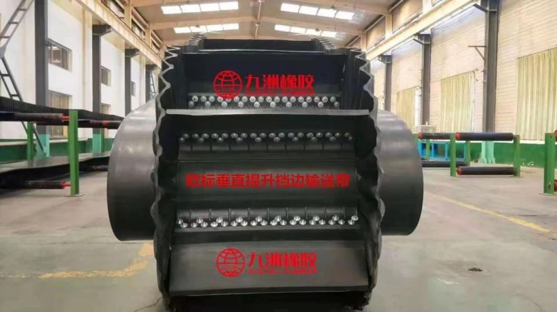 Wk120 Cleated High Incline Conveyor Belting