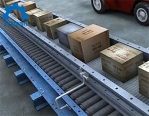 Galvanized Steel Rollers Flexible Retractable Manual Roller Conveyors