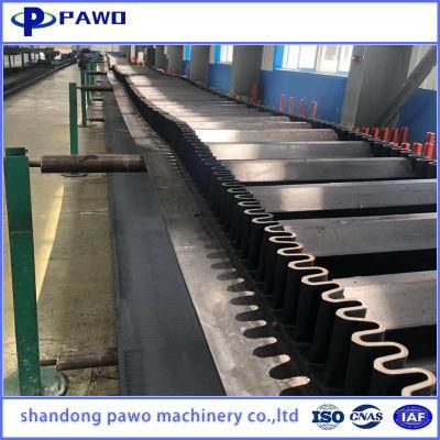 Poultry Manure Conveyor Belt Sidewall Conveyor Belt with Sealing up
