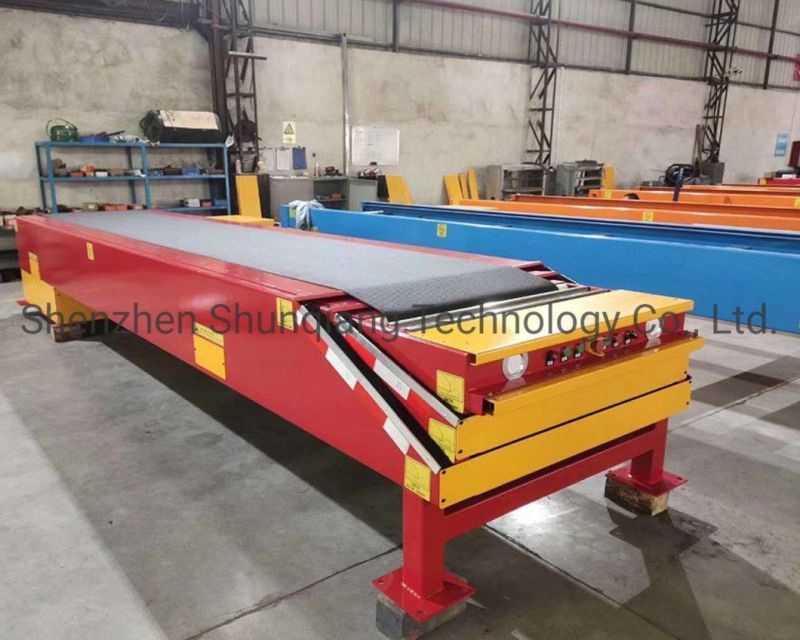 Retractable Telescopic Belt Unloading Conveyor