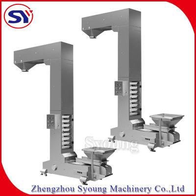 Heavy Duty Material Handling Conveyor Z Type Bucket Elevator Equipment