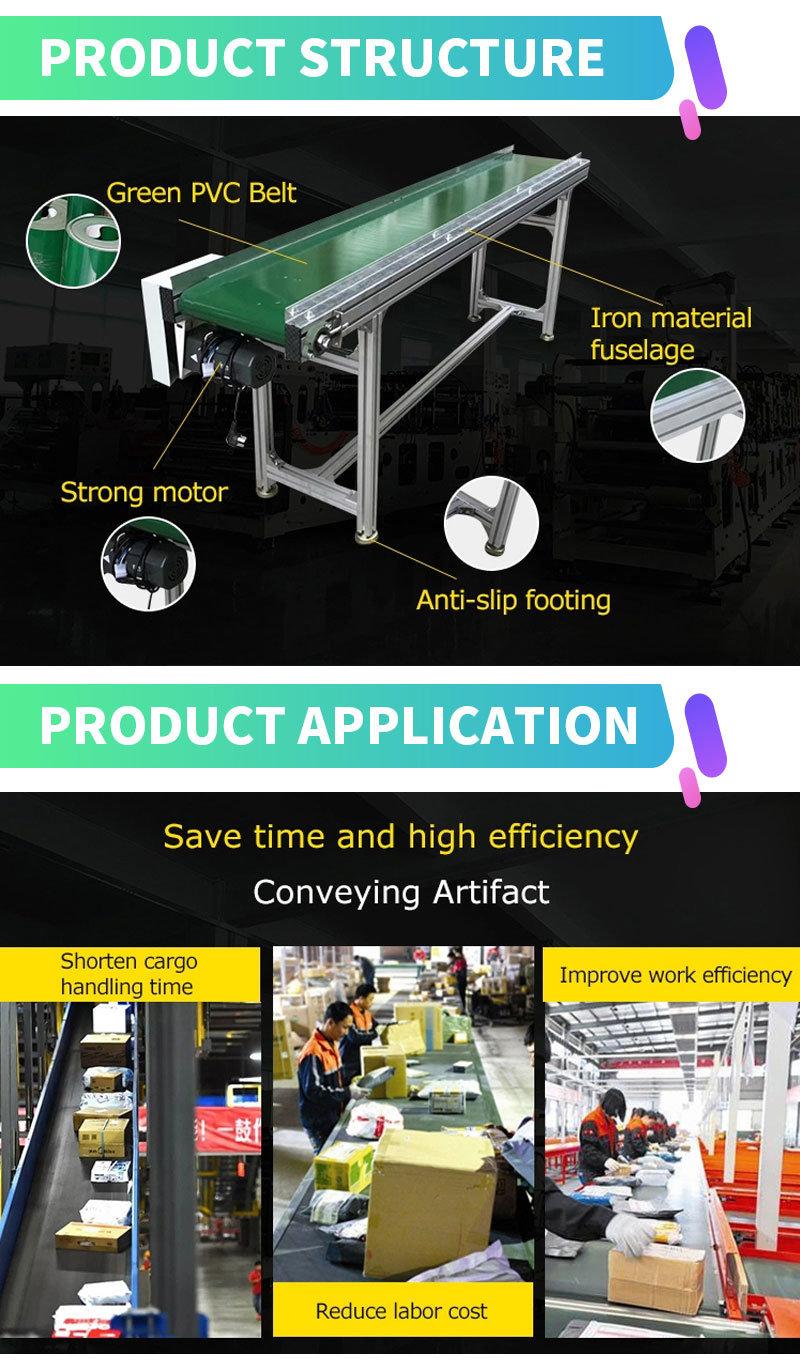 Factory Direct Supply Working Tables Production Assembly Line Belt Conveyor