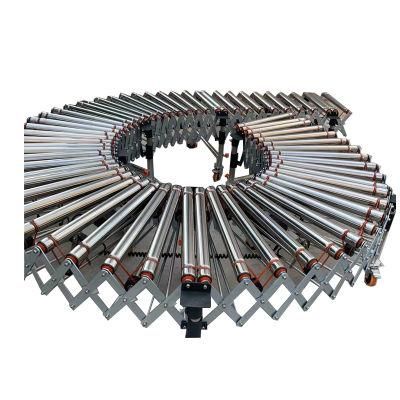 Factory Hot Sale Retractable Manual Roller Conveyor