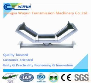 Upper Friction Self-Aligning Idler Frame and Steel Belt Conveyor Roller Idler