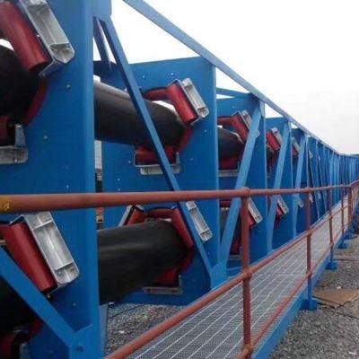 SGS Certificate Bulk Materials Pipe Conveyor System Assembly Line Conveyor