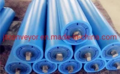 JIS Standard HDPE/Nylon/UHMWPE/Plastic Conveyor Carrier Roller for Mining Quarry Industrial